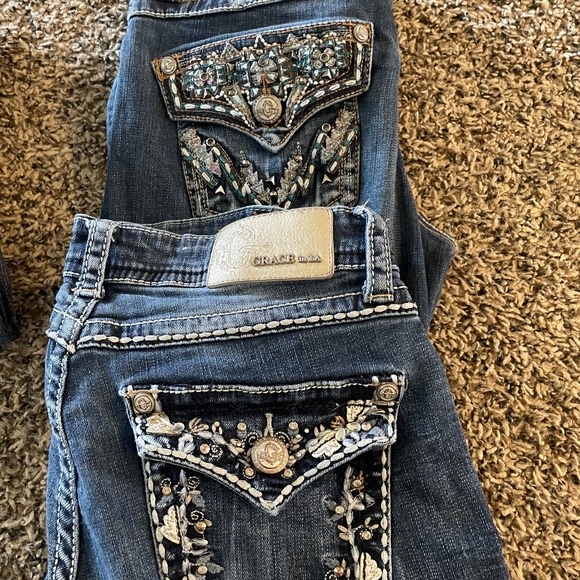 Grace LA jeans Size 27 x 2 - Picture 1 of 9